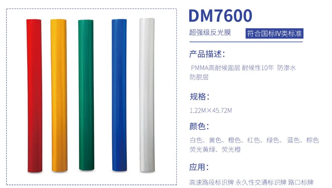 贝斯特五类反光膜2