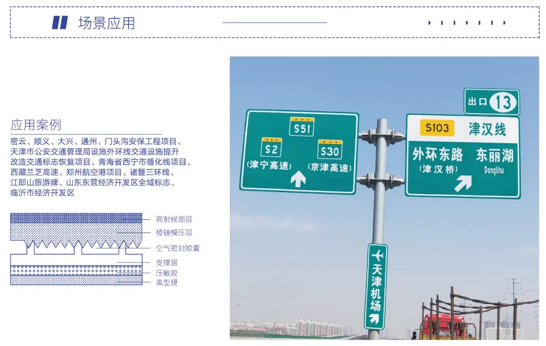 贝斯特五类反光膜3